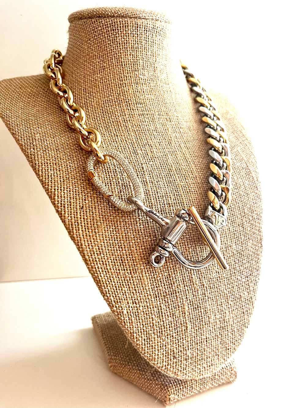 ARIES NECKLACE - Gold | Equestrian Jewelry | AtelierCG™