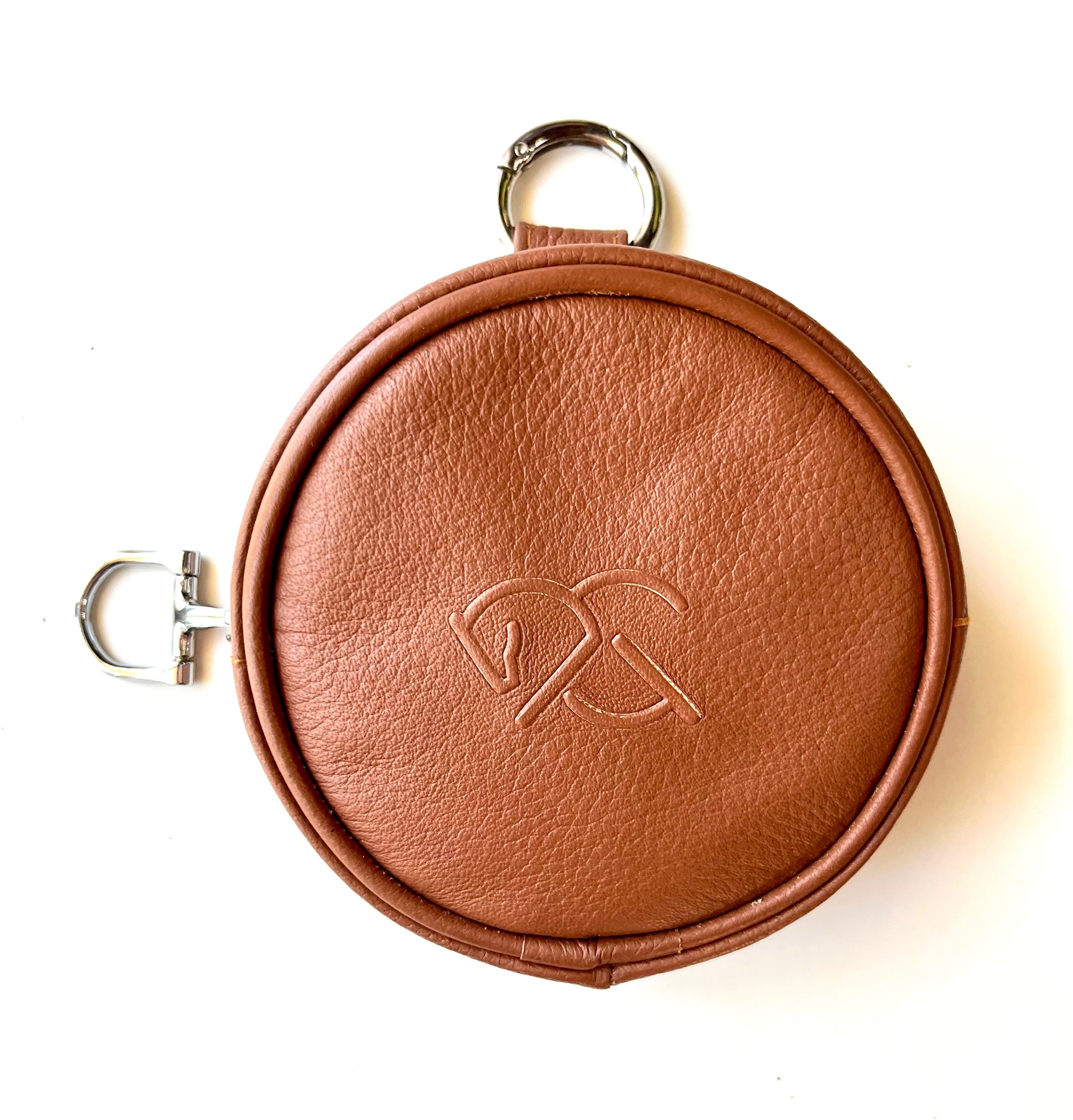 BLAISE ZIP POUCH - brown - Treat pouch, party pouch - belt bag - mini shoulder bag - coin pouch - AtelierCG™