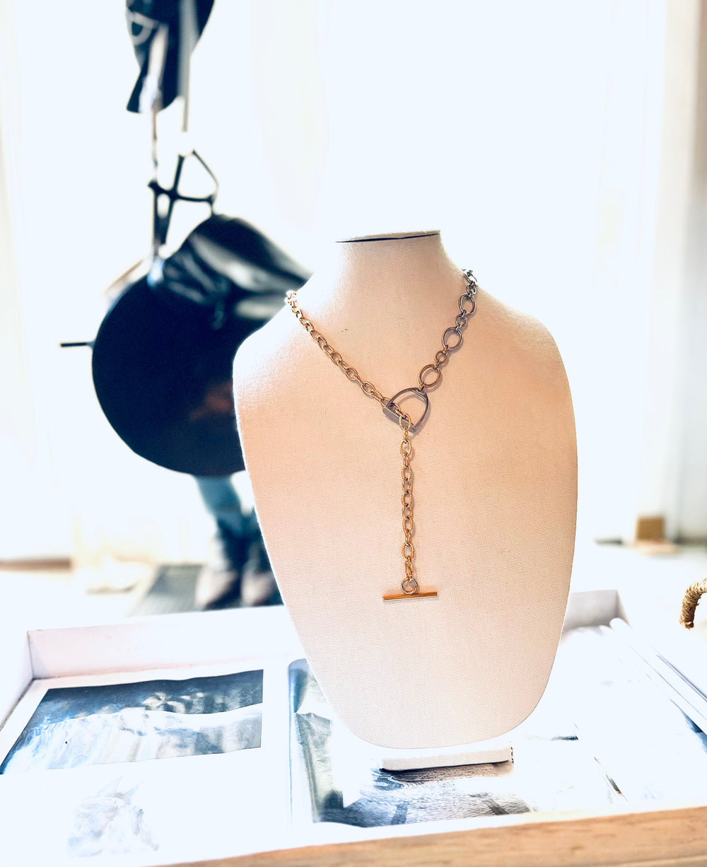 NATIVE DANCER NECKLACE - Stirrup - Equestrian Jewelry - AtelierCG™