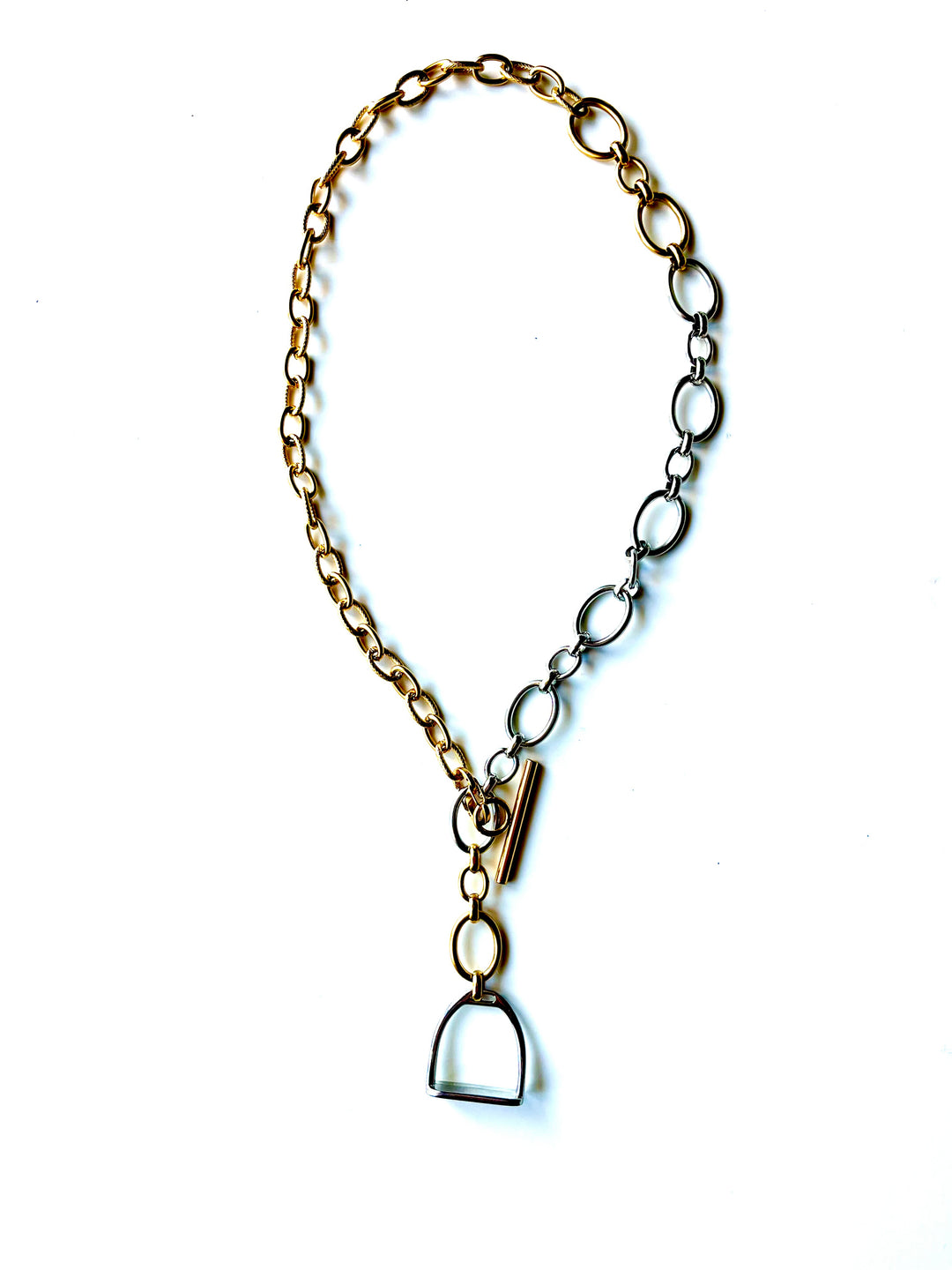 NATIVE DANCER NECKLACE - Stirrup - Equestrian Jewelry - AtelierCG™