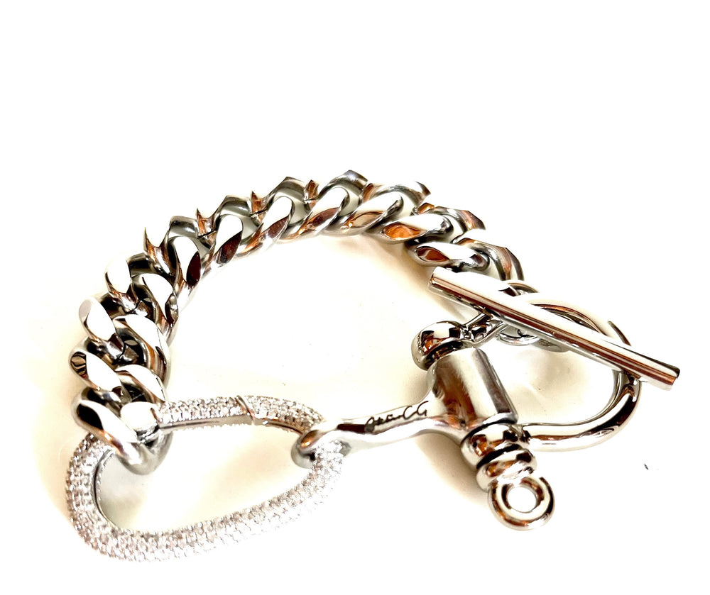 ARIES BRACELET - all silver