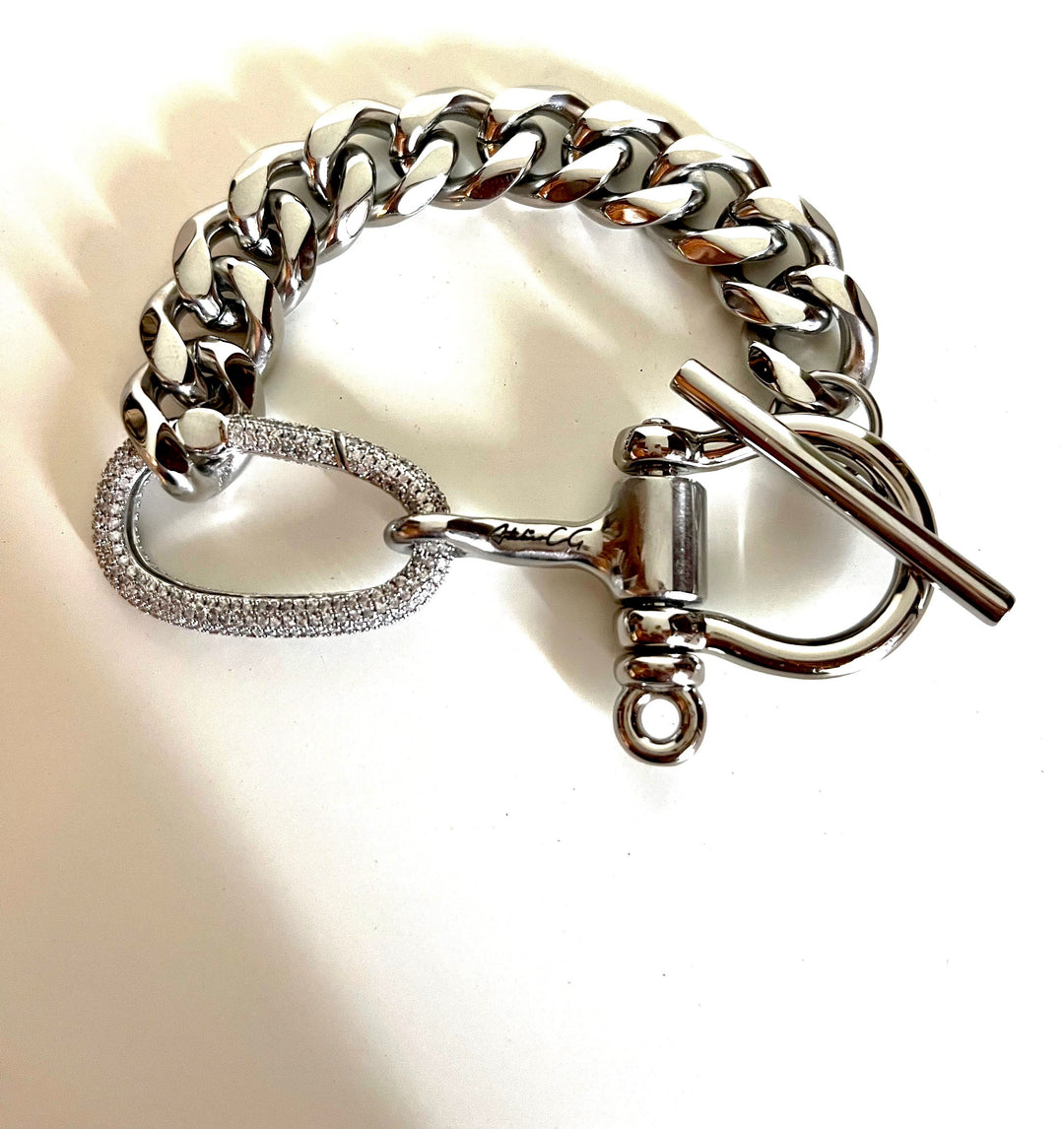ARIES BRACELET - all silver