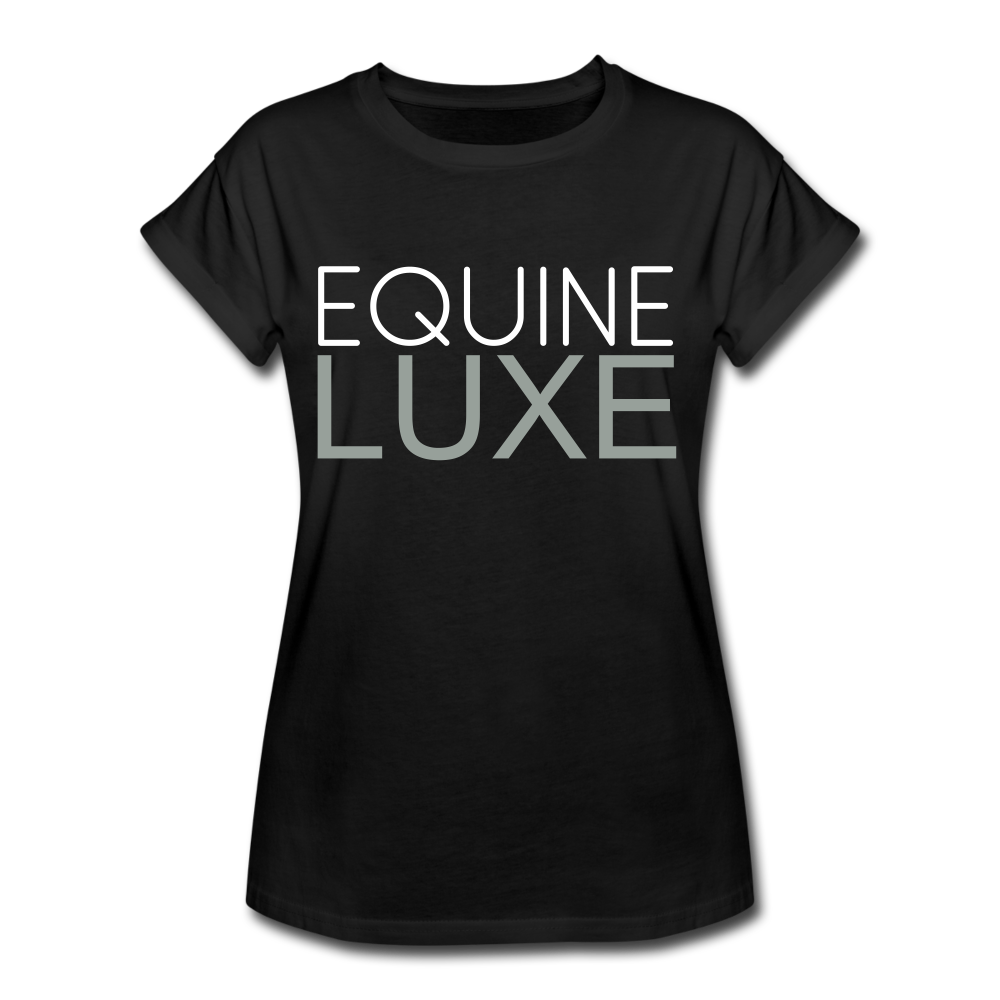 EQUINE LUXE TEE | black 