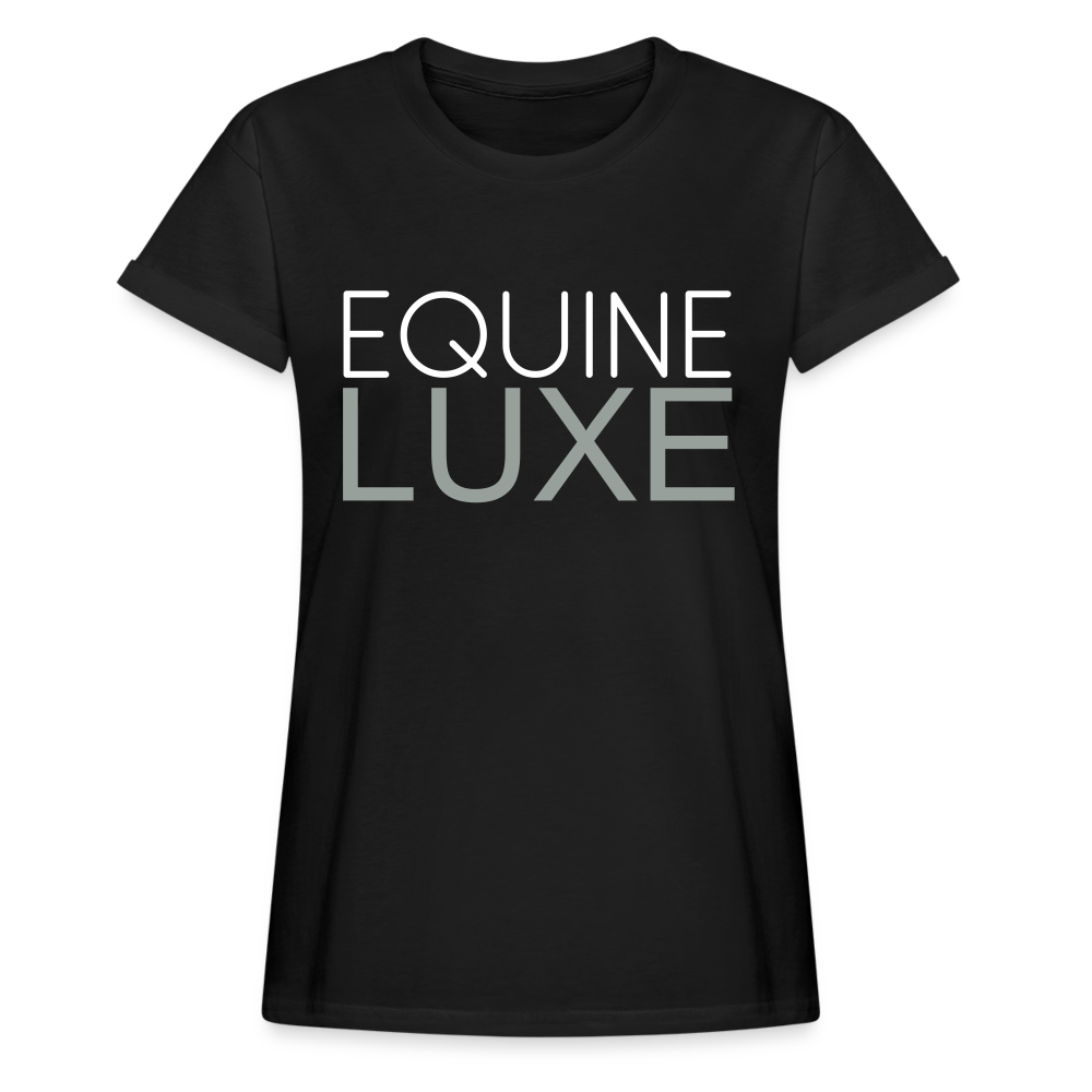 EQUINE LUXE TEE | black - black