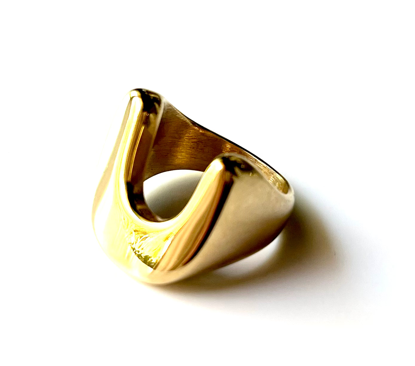 LUSITANO HORSESHOE RING - gold | Equestrian Jewelry | Horse Jewelry | AtelierCG™