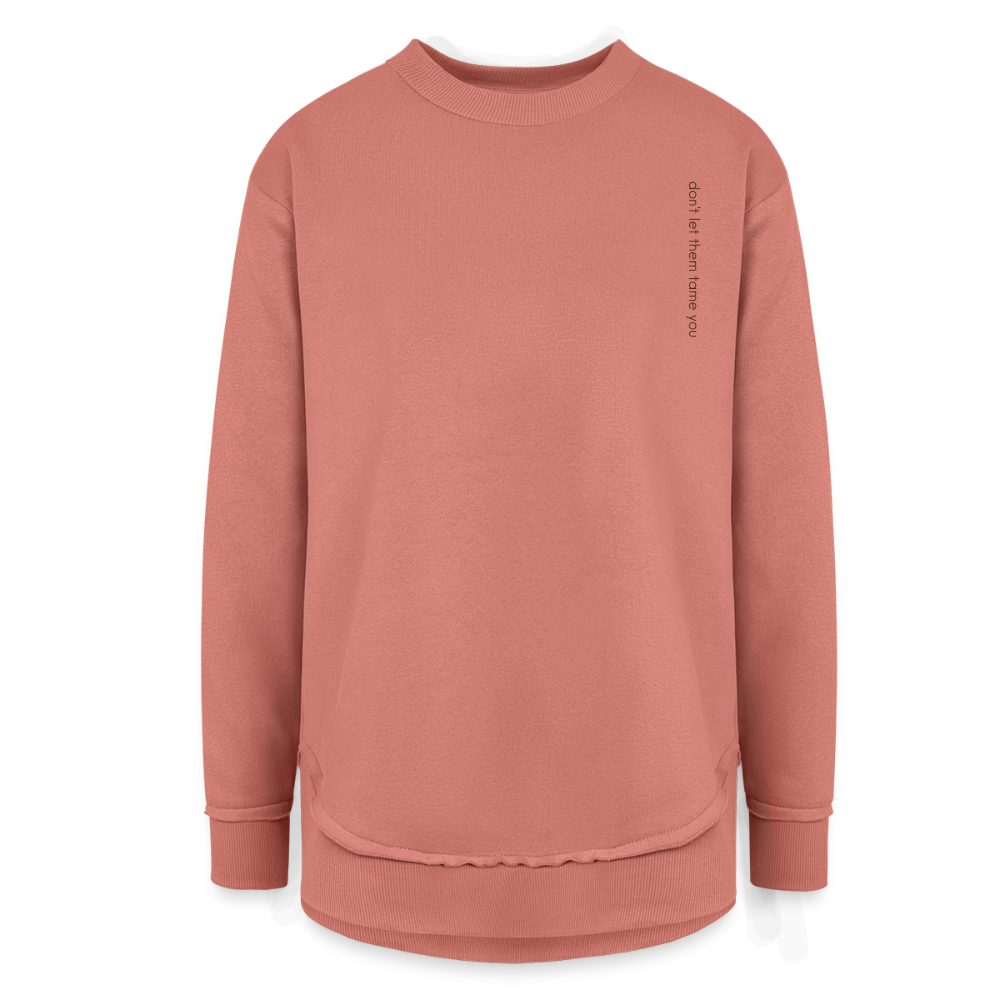 BARN BABES & CHAMPAGNE | Fleece Sweatshirt - mauve