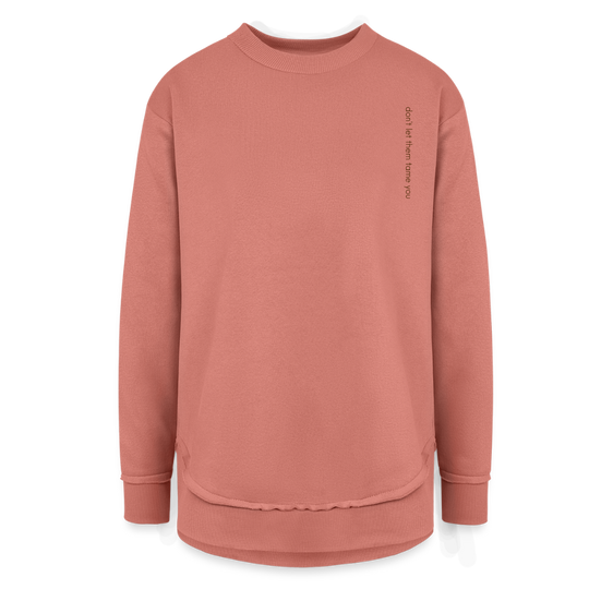BARN BABES & CHAMPAGNE | Fleece Sweatshirt - mauve