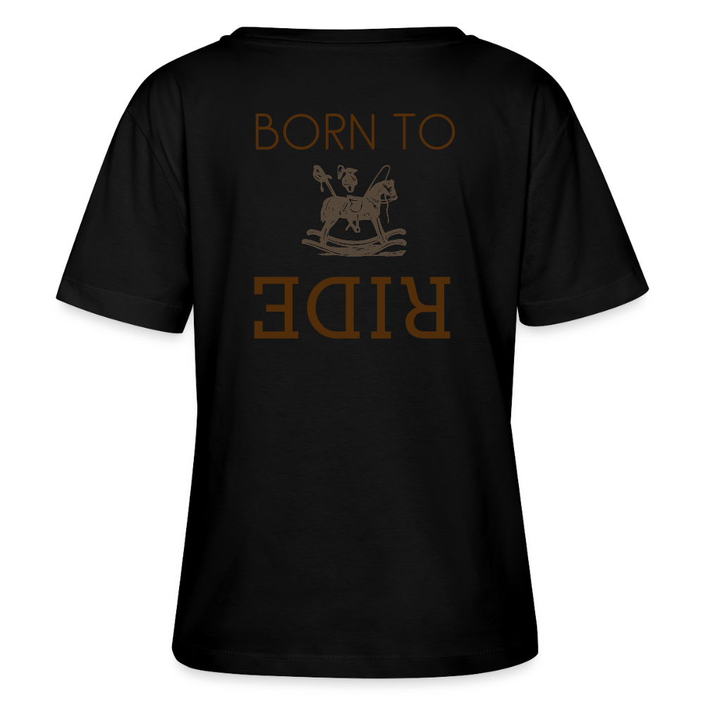 BORN TO RIDE | Short Sleeve - AtelierCG™ - black