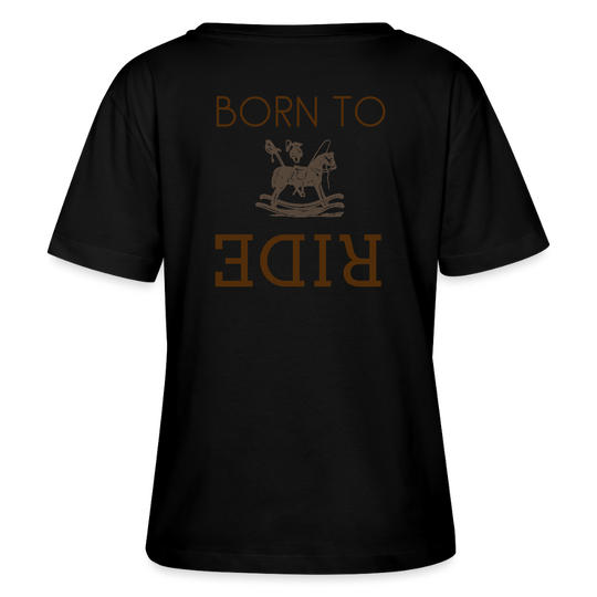 BORN TO RIDE | Short Sleeve - AtelierCG™ - black