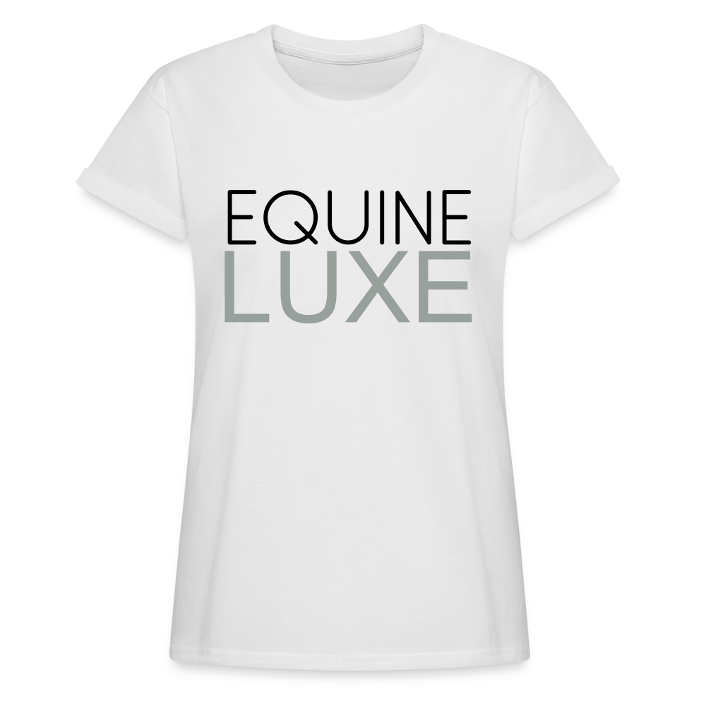 EQUINE LUXE TEE | white - white