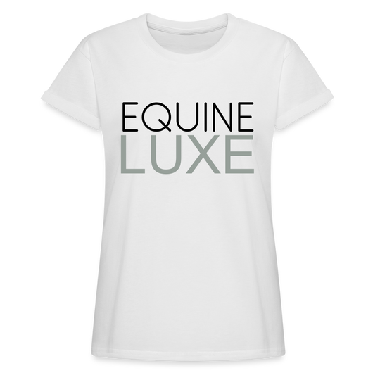 EQUINE LUXE TEE | white - white