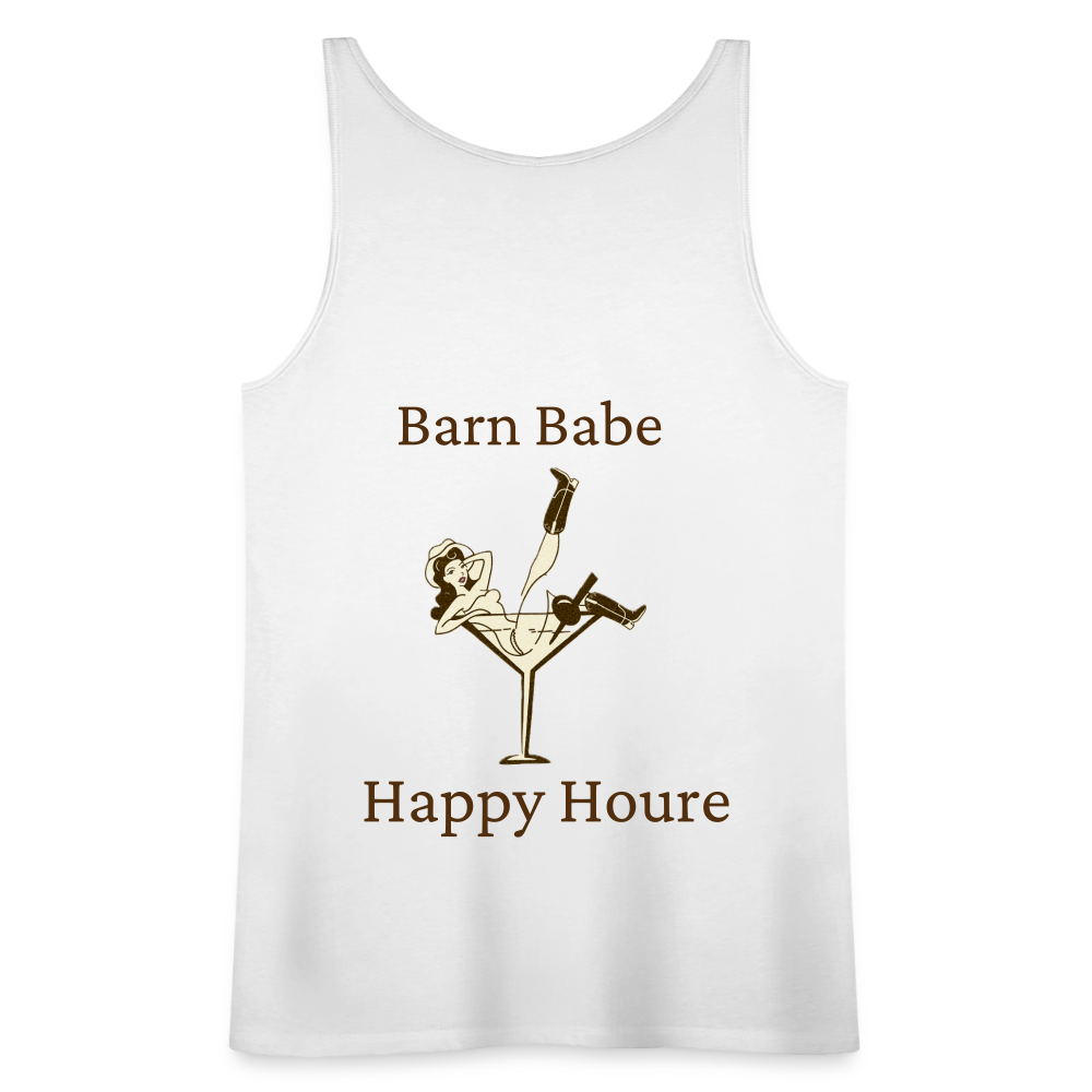 Women’s Premium Tank Top - white