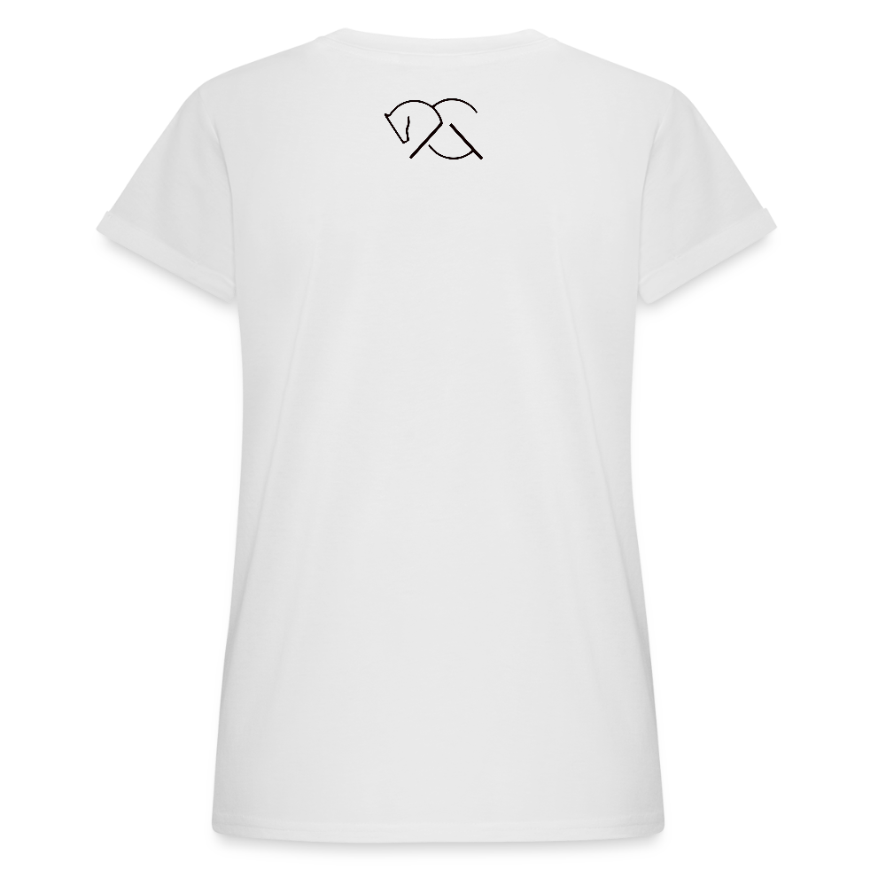 DON'T LET THEM TAME YOU  TEE | White | Boy Friend Tee | Short Sleeve - AtelierCG™ - white