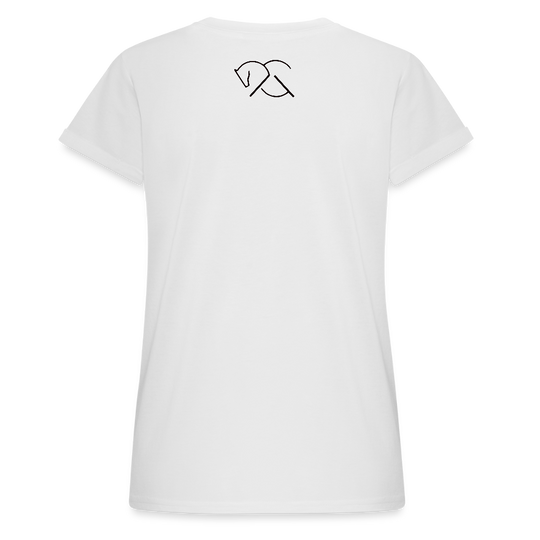 DON'T LET THEM TAME YOU  TEE | White | Boy Friend Tee | Short Sleeve - AtelierCG™ - white