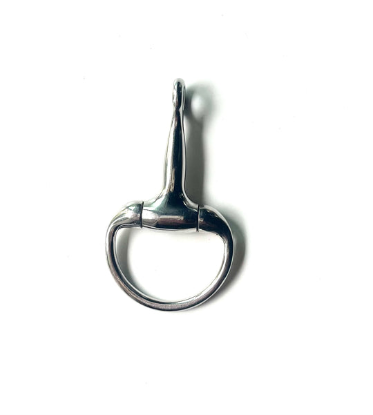 HORSE BIT PENDANT | silver