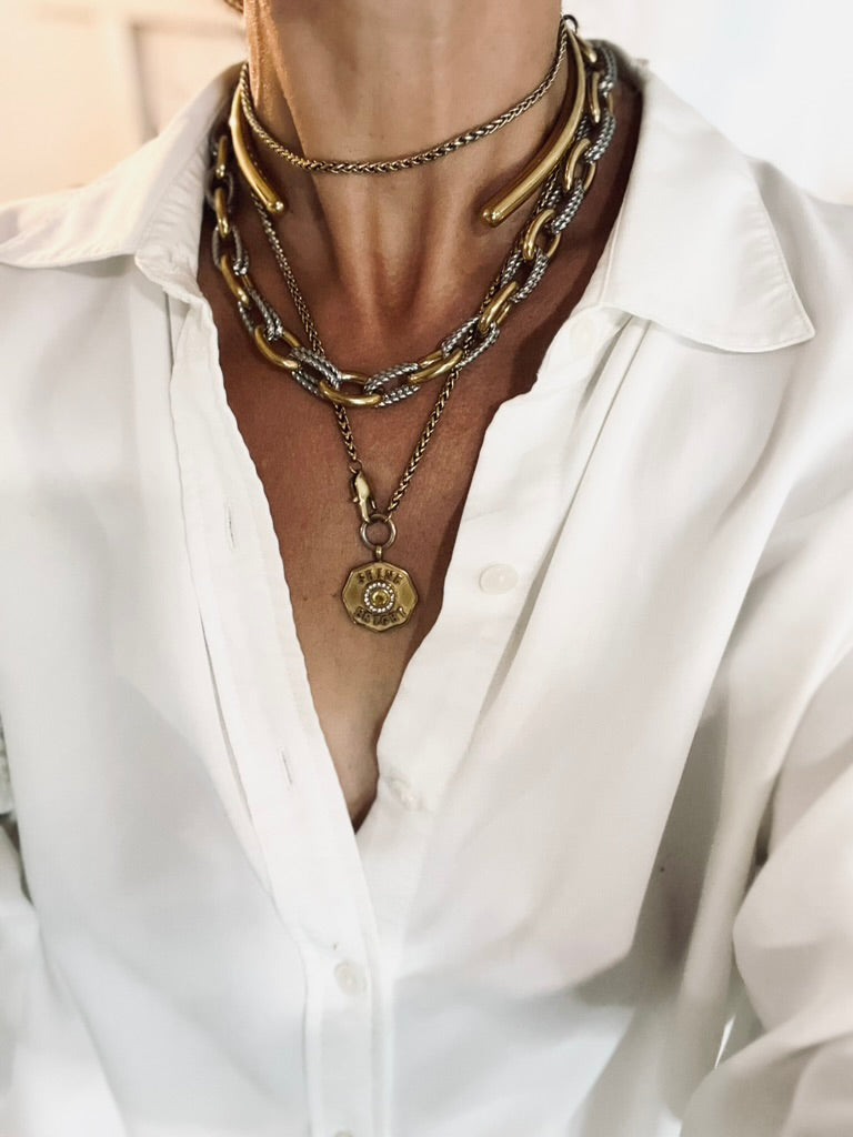 SHINE BRIGHT Necklace | gold