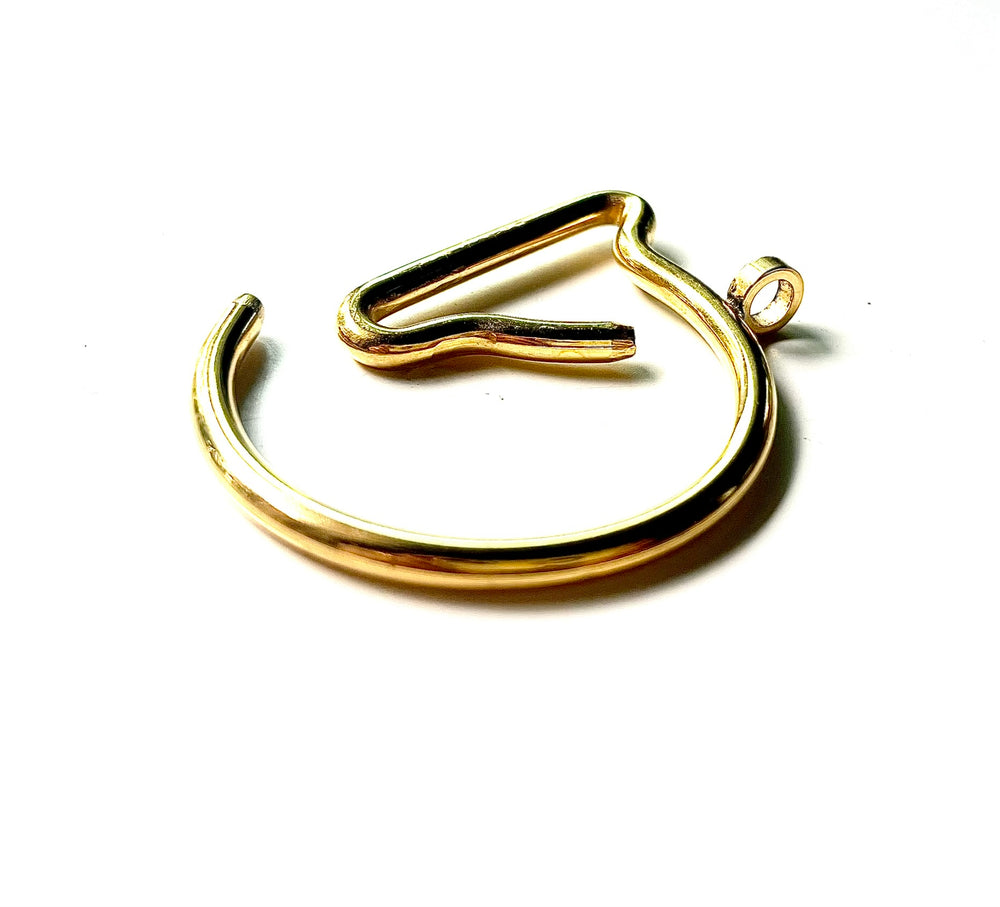 HORSE HEAD PENDANT | gold