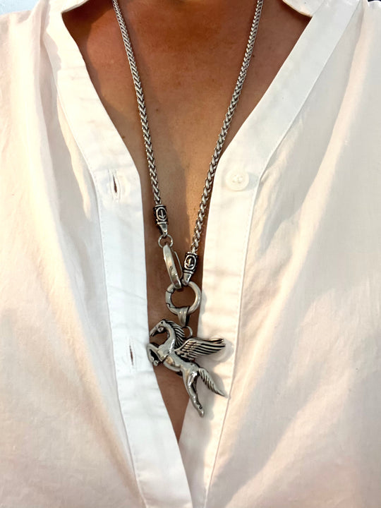 WILDER | Charm Holder with Pegasus Pendant