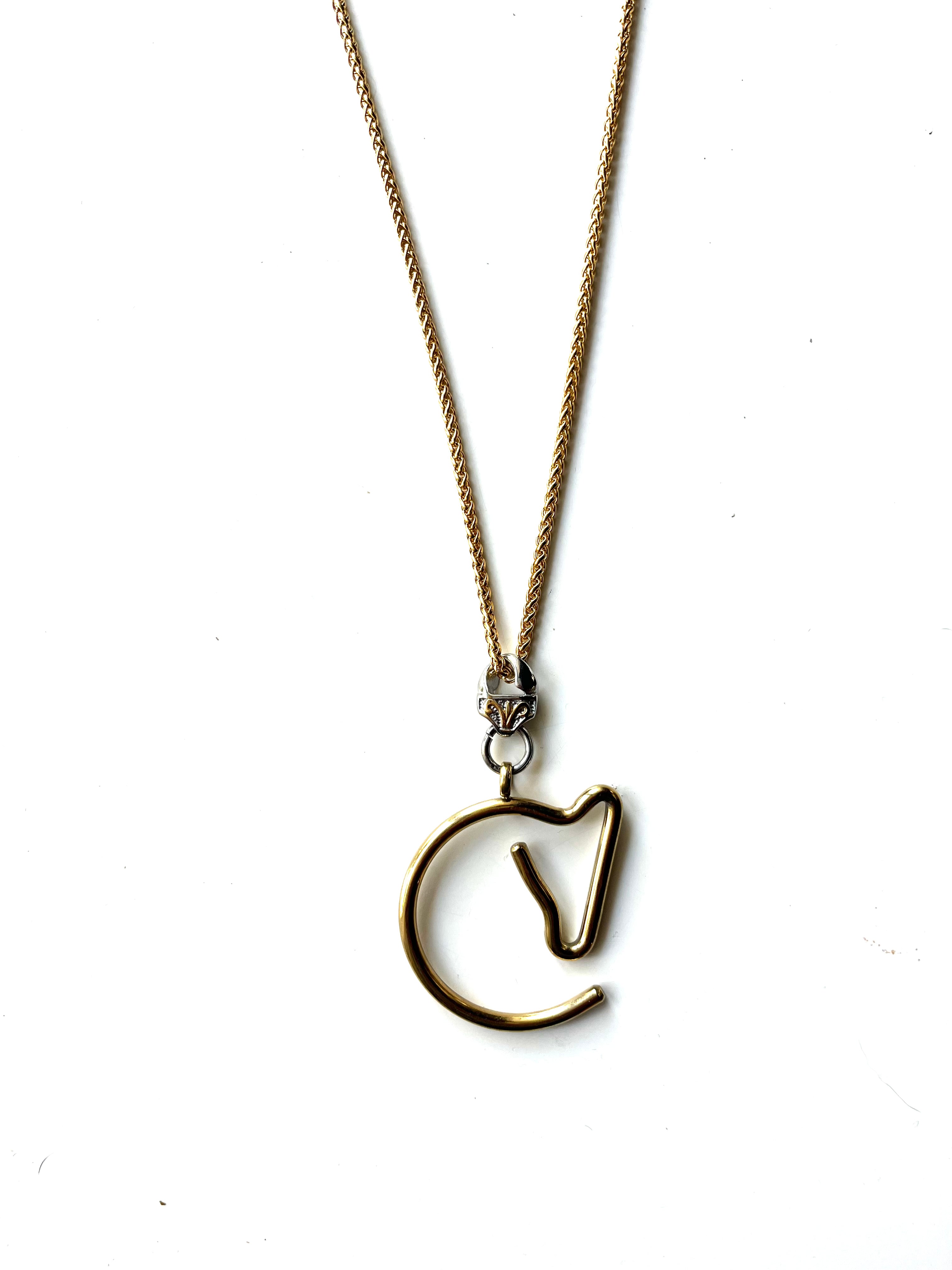 GUDENA HORSE PENDANT NECKLACE  No.3 | Equestrian jewelry | Horse Jewelry | AtelierCG™