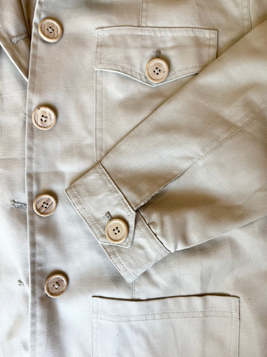 VELVET CHAMPAGNE SUMMER COAT | light tan