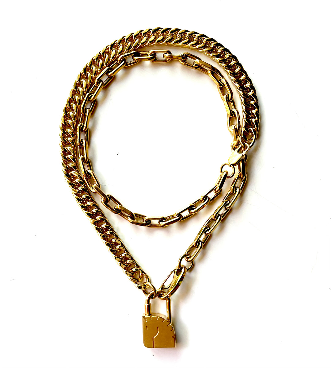 MAVERICK NECKLACE | gold