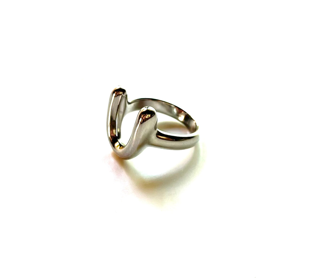 KOA HORSESHOE RING | silver