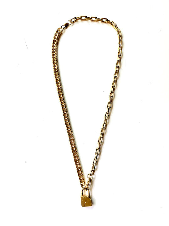 MAVERICK NECKLACE | gold