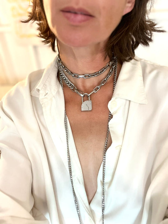 MAVERICK NECKLACE | silver