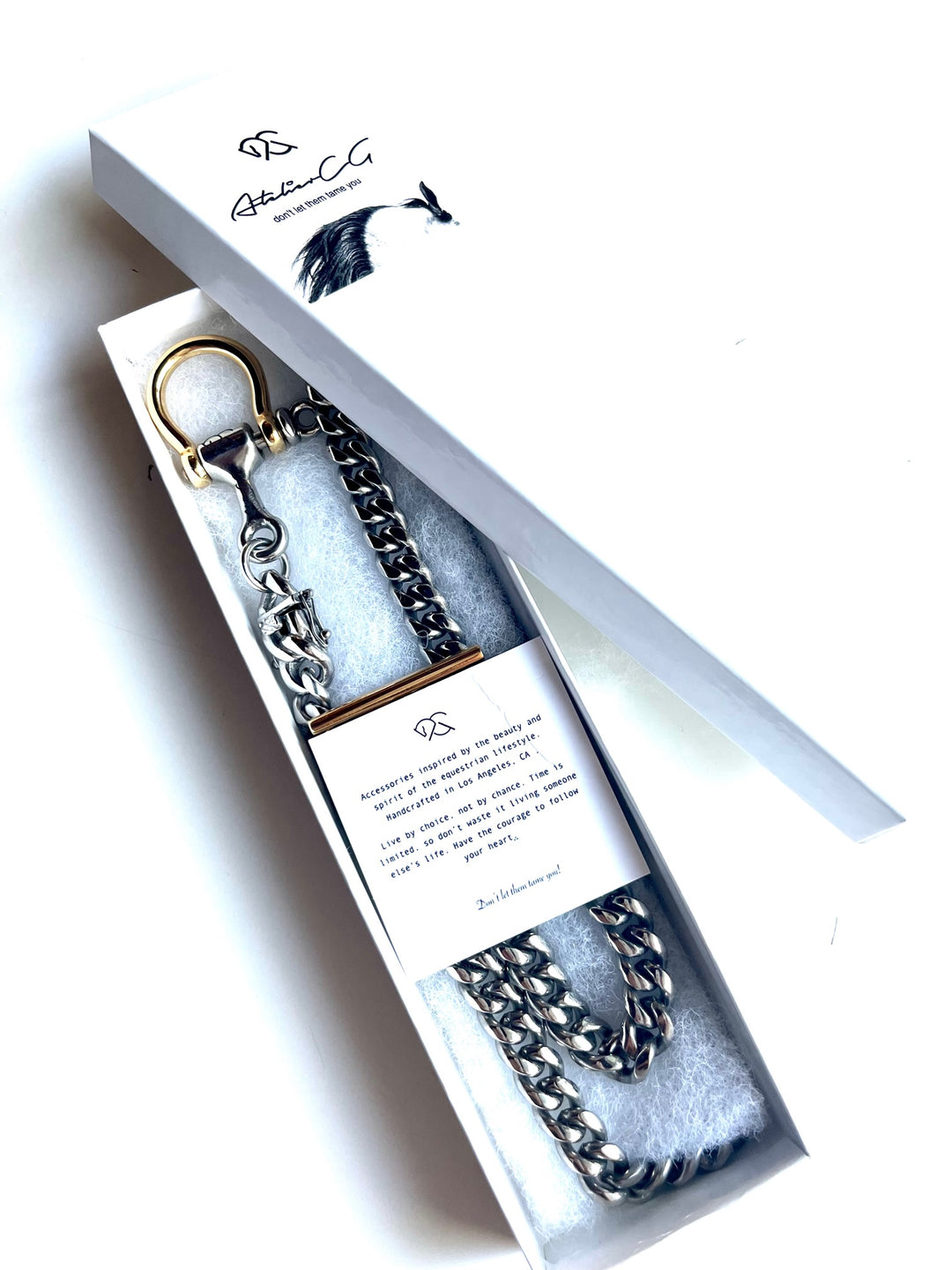 EASTON NECKLACE - Equestrian Jewelry - Luxury Equestrian - Equestrian Lifestyle -AtelierCG™