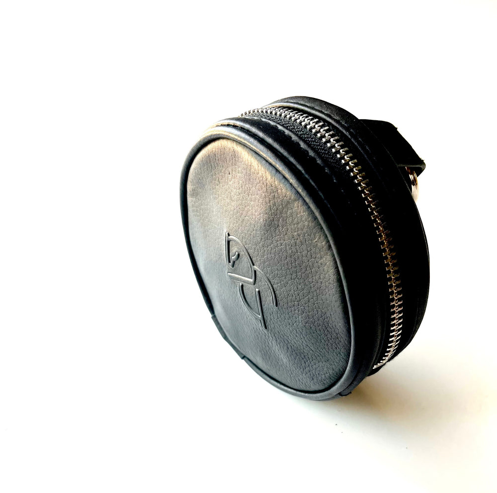 BLAISE ZIP POUCH - black - treat pouch - mini shoulder bag - wait pouch - saddle bag - AtelierCG™