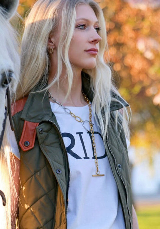 NATIVE DANCER NECKLACE - Stirrup - Equestrian Jewelry - AtelierCG™