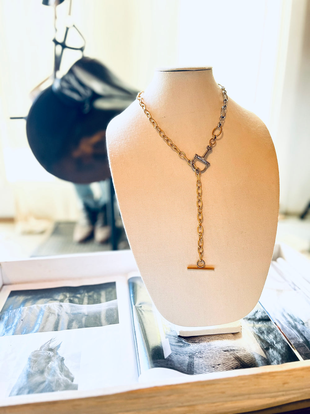 NATIVE DANCER NECKLACE - D-bit - Equestrian Jewelry - AtelierCG™