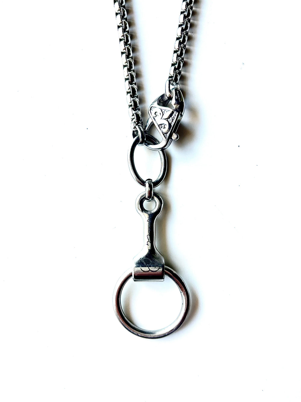 BOLT SNAFFLE BIT NECKLACE - Equestrian Jewelry - AtelierCG™