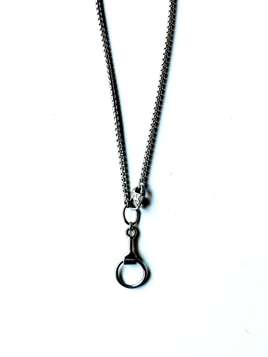 BOLT SNAFFLE BIT NECKLACE - Equestrian Jewelry - AtelierCG™