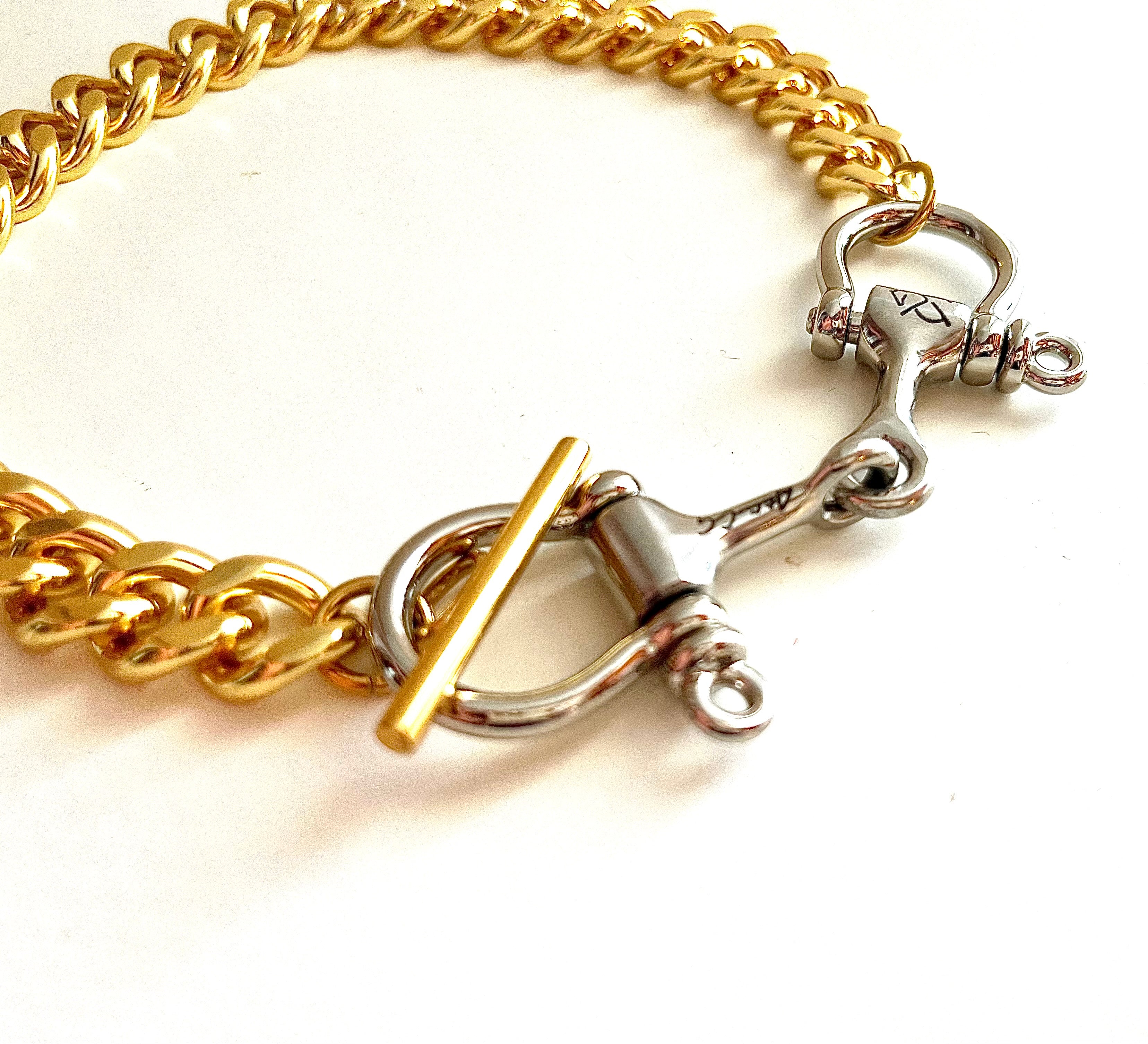 DORADA BIT NECKLACE | gold | Equestrian Jewelry | AtelierCG™