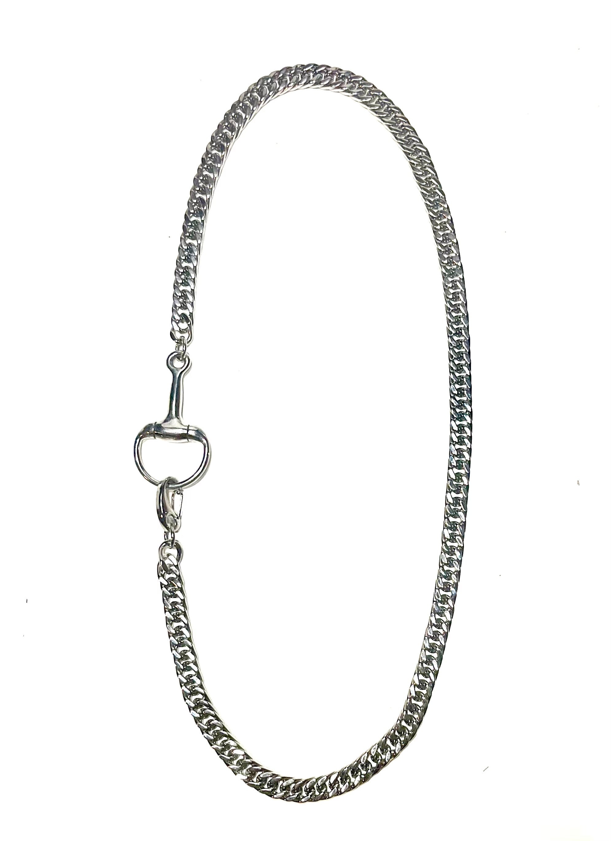 AVANTI NECKLACE - silver  Equestrian Jewelry | Statement Jewelry | Horse Jewelry | AtelierCG™