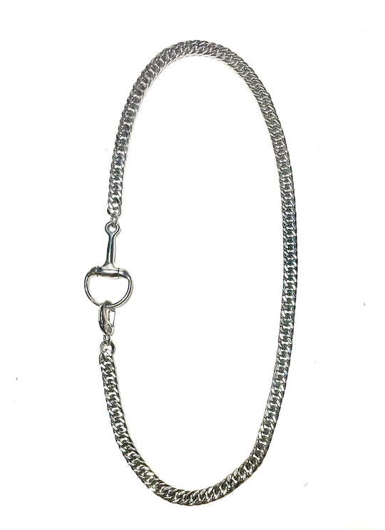 AVANTI NECKLACE - silver  Equestrian Jewelry | Statement Jewelry | Horse Jewelry | AtelierCG™