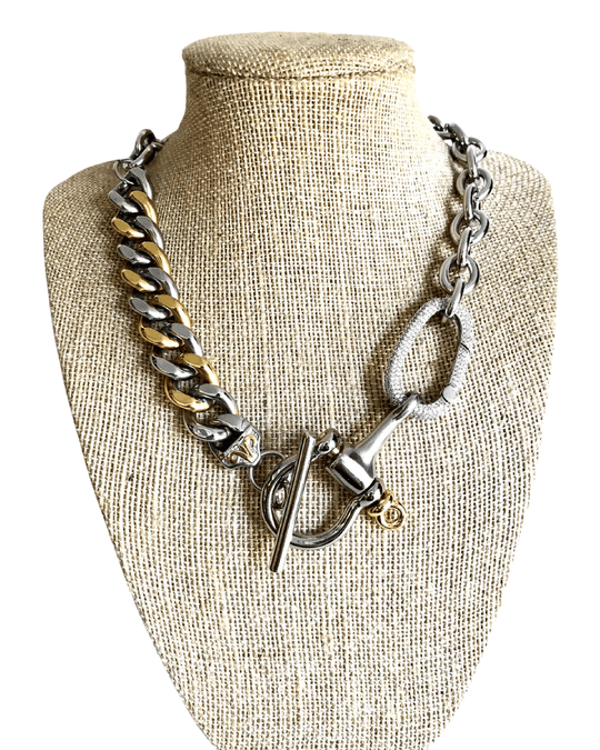 ARIES NECKLACE | mixed metal