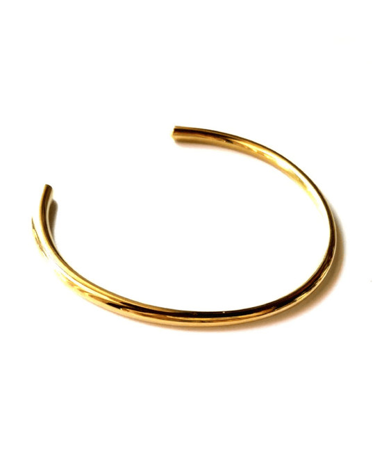 ARMANI CUFF CHOKER NECKLACE | gold