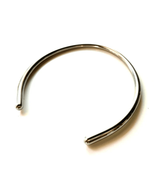 ARMANI CUFF CHOKER NECKLACE | silver