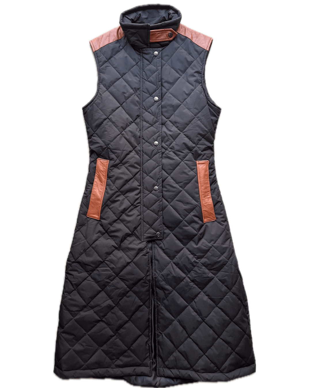 LIGHT WEIGHT MALIN VEST LONG | Black
