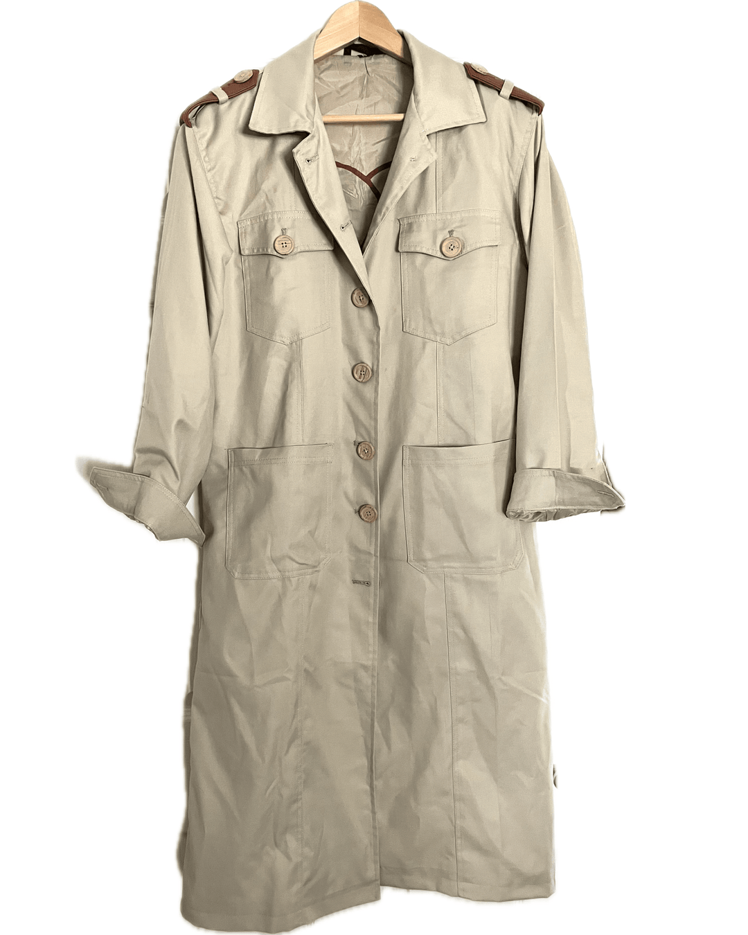 VELVET CHAMPAGNE SUMMER COAT | light tan
