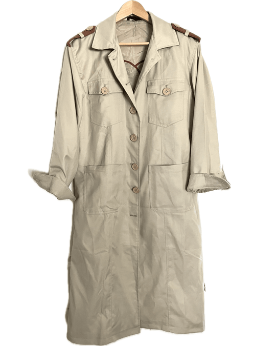 VELVET CHAMPAGNE SUMMER COAT | light tan