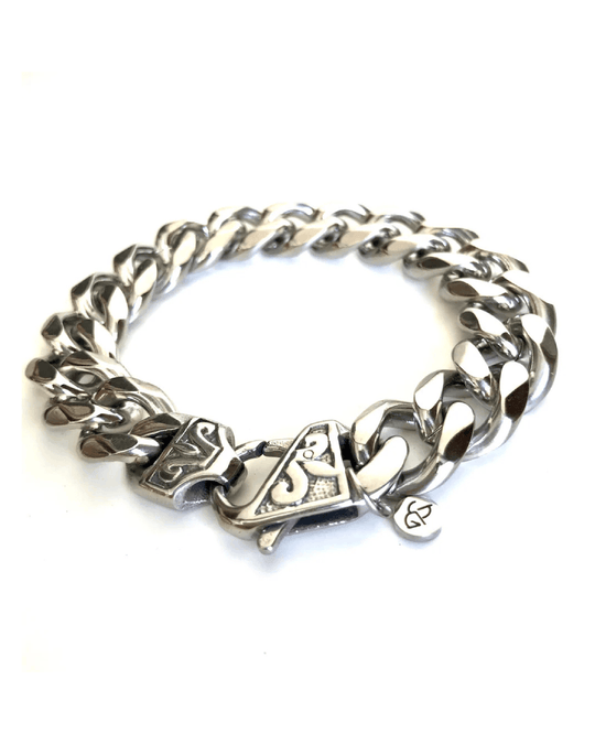 DASH LINK BRACELET | silver