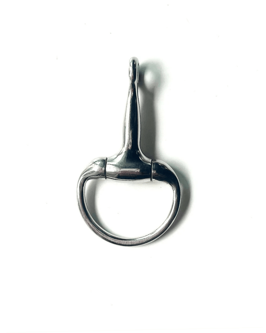 HORSE BIT PENDANT | silver