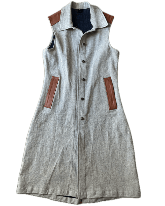 BLAZE DENIM VEST | Dry Ice