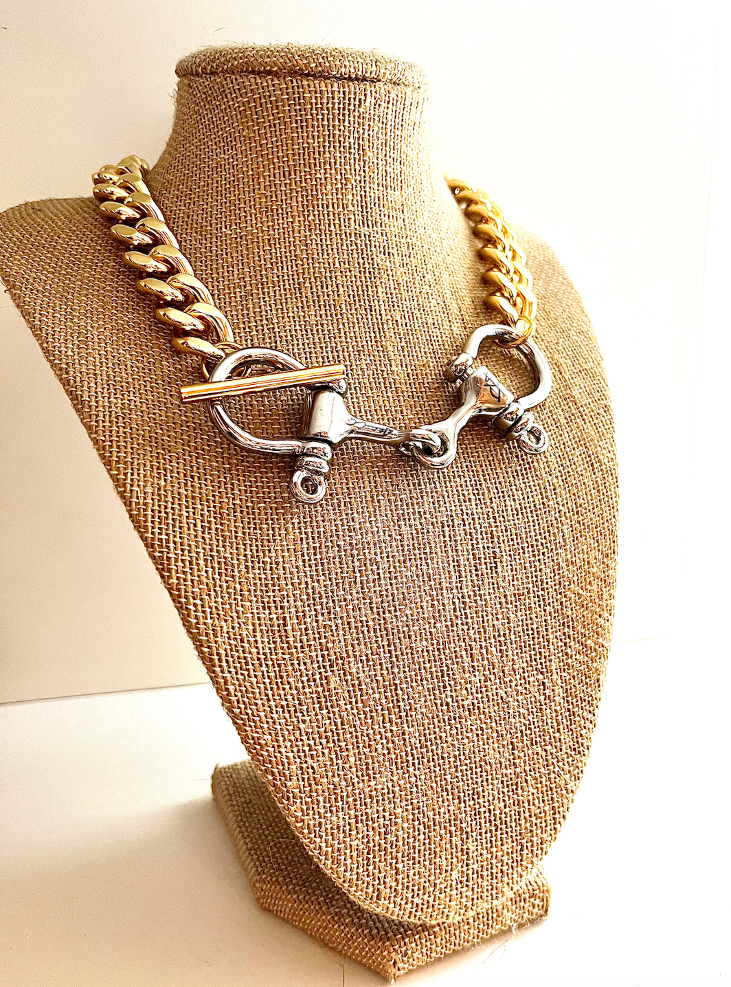 DORADA BIT NECKLACE | gold | Equestrian Jewelry | AtelierCG™