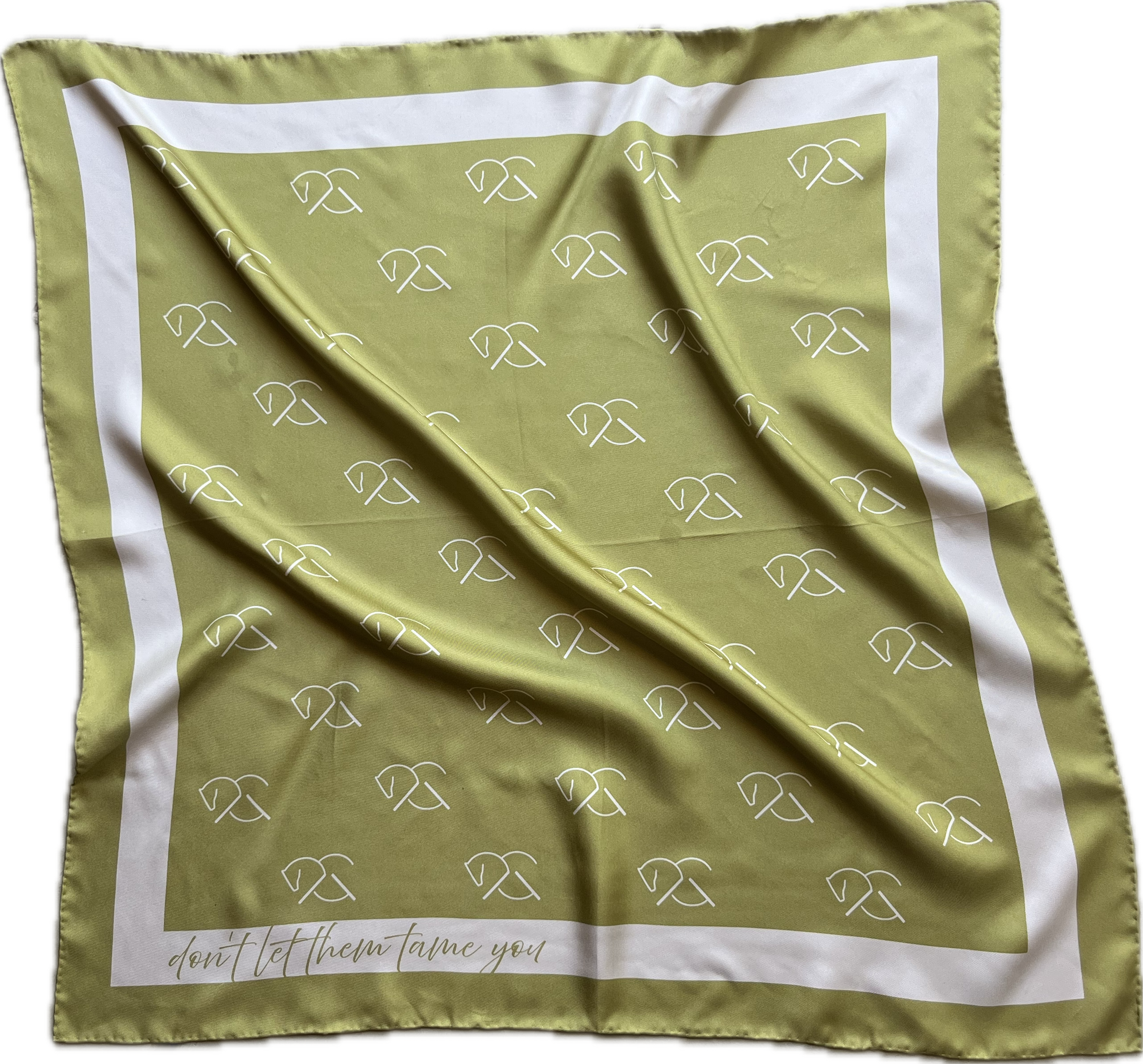 MALIN SILK SCARF | green