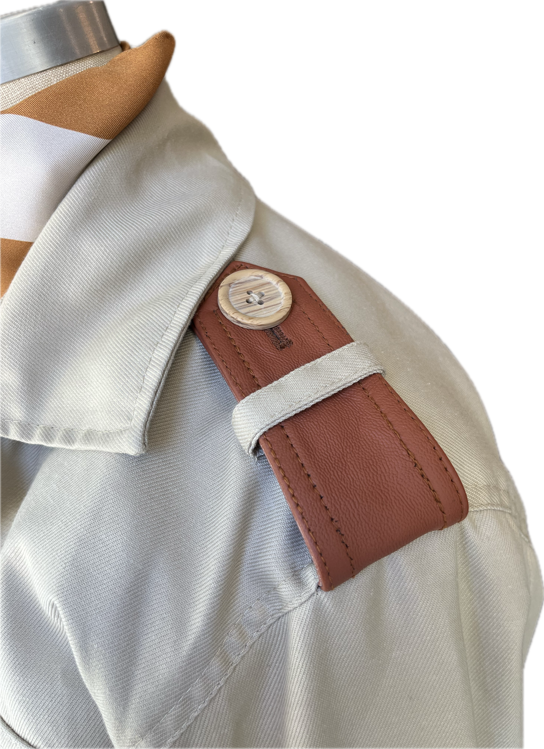 VELVET CHAMPAGNE SUMMER COAT | light tan