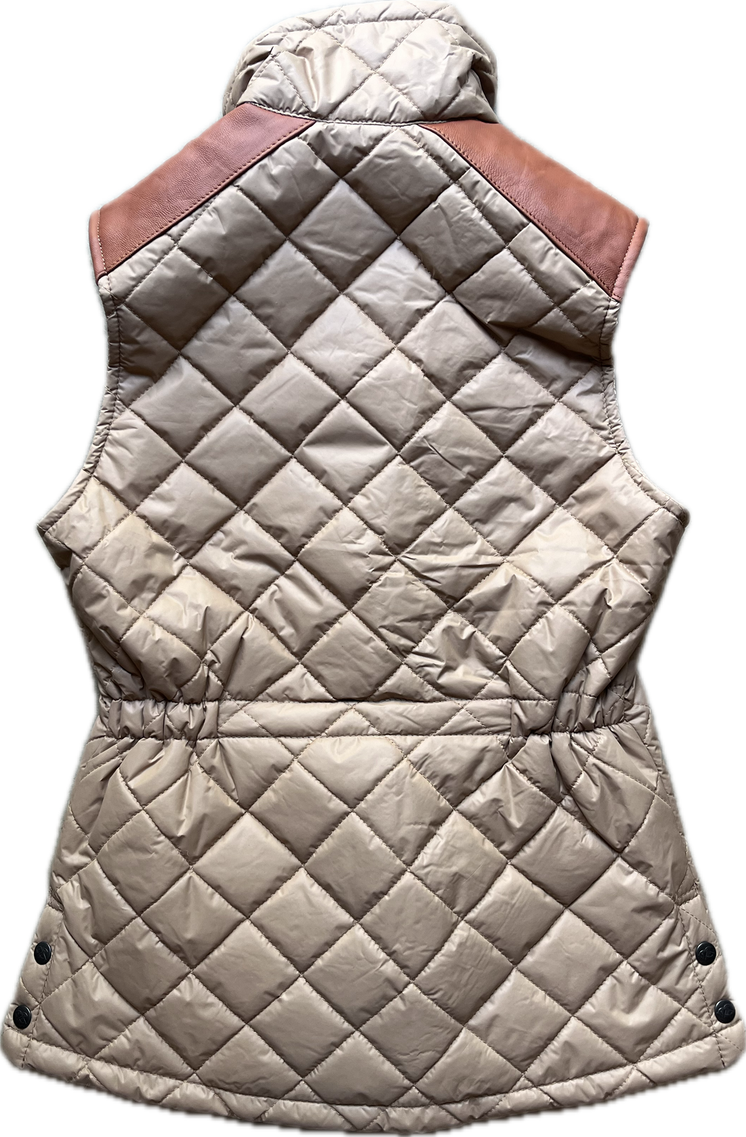MALIN VEST SHORT - buckskin